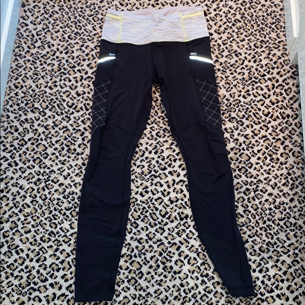 LuluLemon Winter Leggings with stitching detail 8